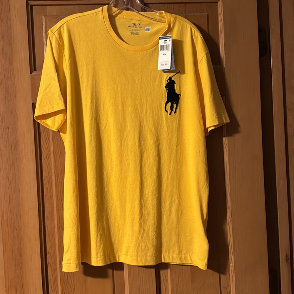 Polo by Ralph Lauren Yellow Men's Shirt